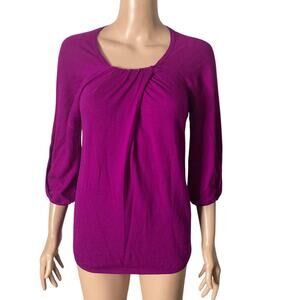 Vince. Sweater Womens Small 100% Cashmere Purple Pullover
